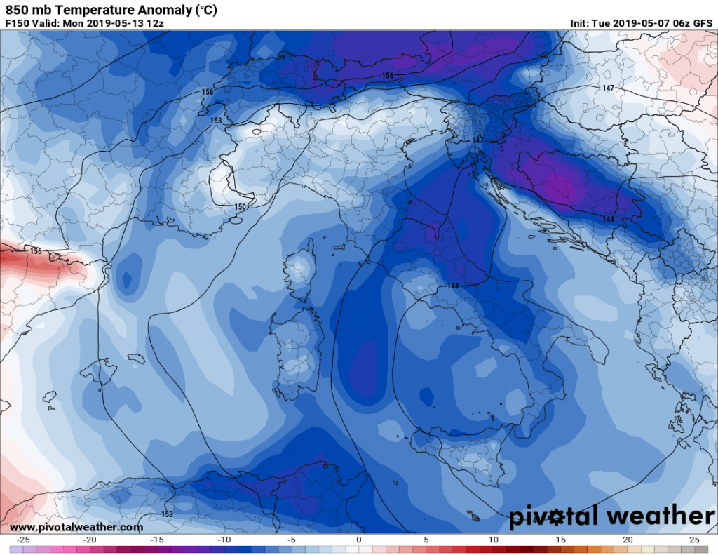 meteo italia anomalie di temperatura maggio 2019 meteo italia anomalie di temperatura maggio 2019