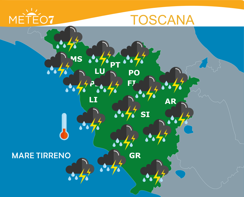 meteo toscana 15 Luglio 2019 meteo toscana 15 Luglio 2019