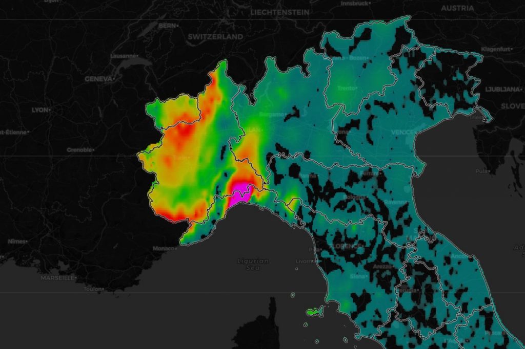 mappa radar protezione civile 15 ottobre 2019 mappa radar protezione civile 15 ottobre 2019