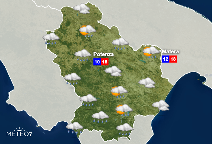 Meteo Basilicata 3 Novembre 2019