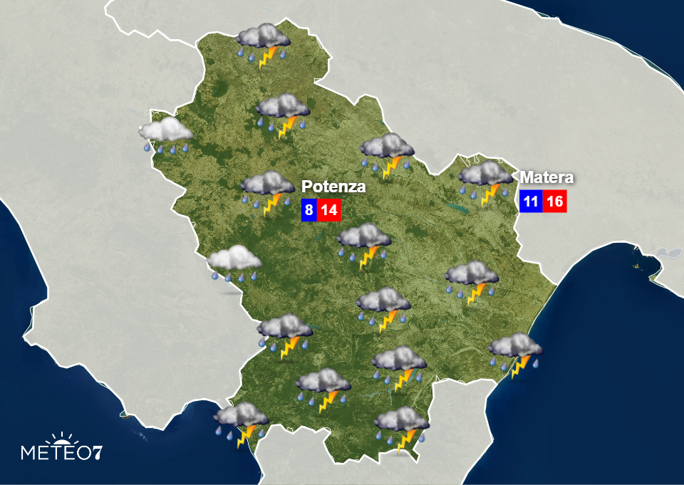 Meteo Basilicata Martedì 12 Novembre 2019 Meteo Basilicata Martedì 12 Novembre 2019