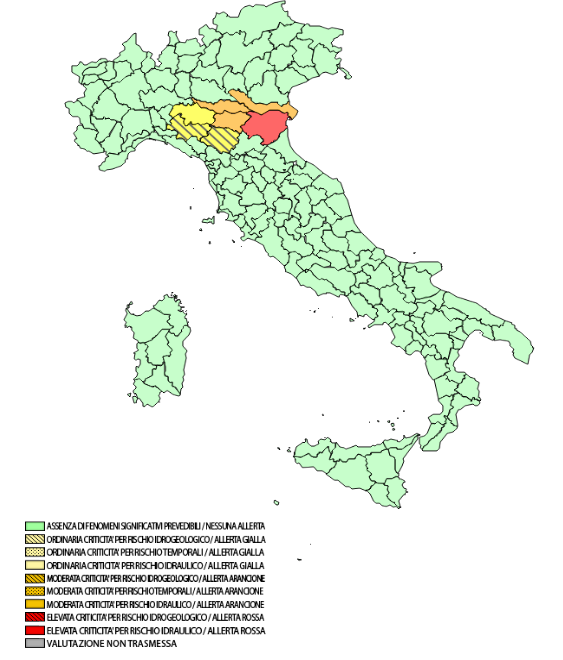 Allerte Meteo Protezione Civile per Sabato 30 Novembre Allerte Meteo Protezione Civile Sabato 30 Novembre 2019