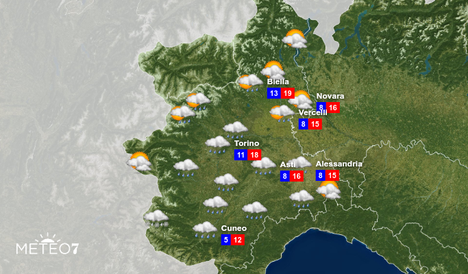 Previsioni Meteo Lunedì 25 Novembre 2019 Previsioni Meteo Lunedì 25 Novembre 2019
