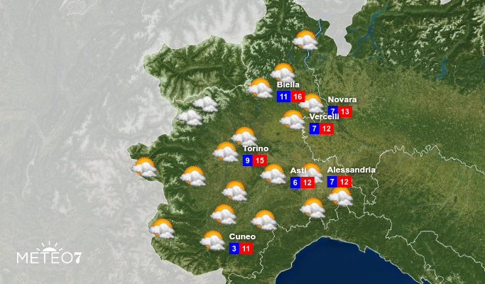 Previsioni Meteo Martedì 26 Novembre 2019 Previsioni Meteo Martedì 26 Novembre 2019
