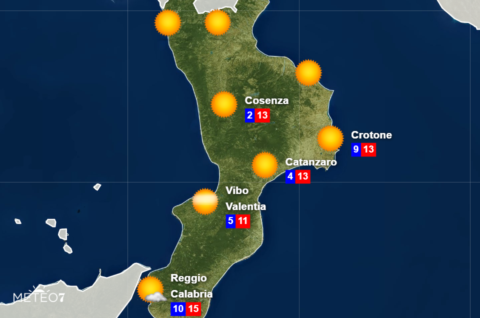 Previsioni Giovedì 19 Dicembre 2019