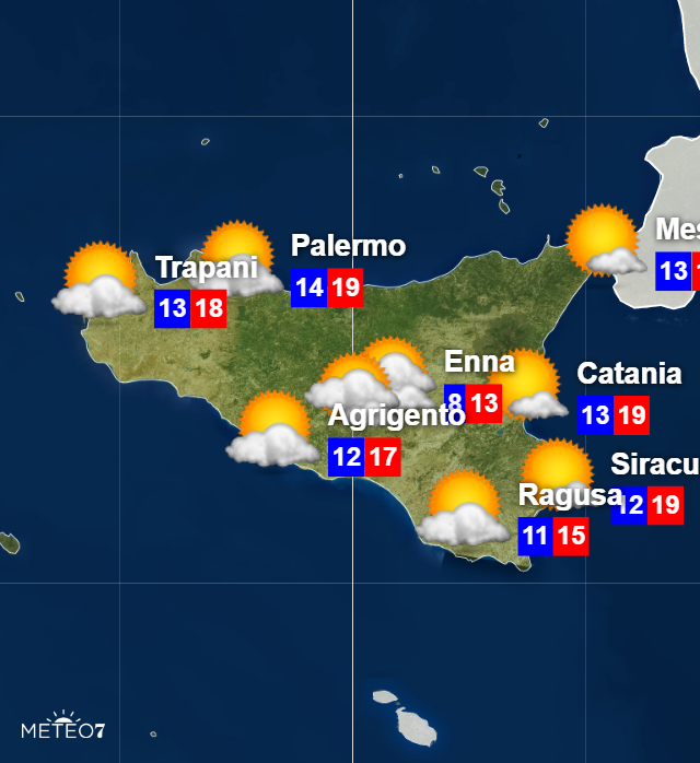 Previsioni Mercoledì 18 Dicembre 2019