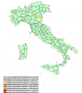 Allerte Meteo per Sabato 7 Dicembre 2019 Allerte Meteo per Sabato 7 Dicembre 2019