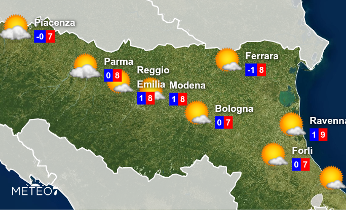 Previsioni Mercoledì 11 Dicembre 2019