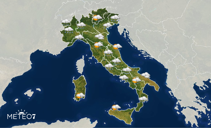 Previsioni Italia Giovedì 19 Dicembre 2019 Previsioni Italia Giovedì 19 Dicembre 2019