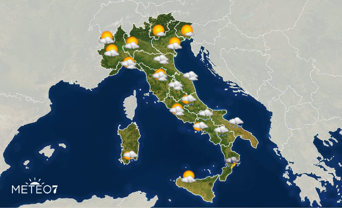Previsioni Giovedì 5 Dicembre 2019
