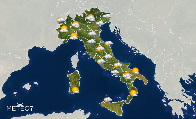 Previsioni Lunedì 9 Dicembre 2019 Previsioni Lunedì 9 Dicembre 2019