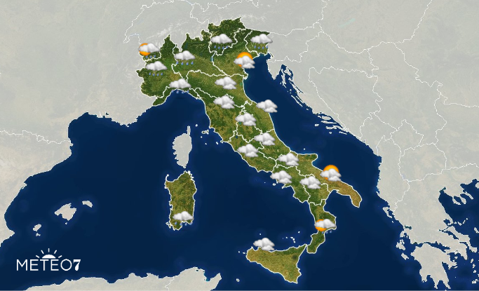 Previsioni Italia Mercoledì 18 Dicembre 2019 Previsioni Italia Mercoledì 18 Dicembre 2019