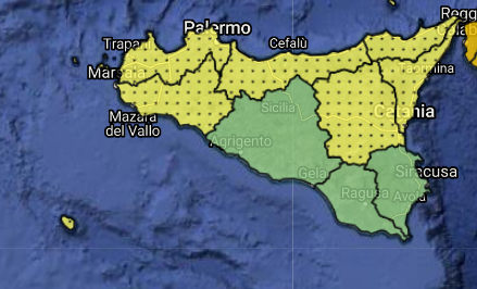 Allerte Meteo Sicilia Giovedì 26 Marzo 2020 Allerte Meteo Sicilia Giovedì 26 Marzo 2020