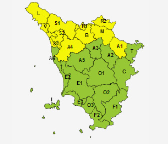 Allerte Meteo Toscana 2 Marzo 2020 Allerte Meteo Toscana Lunedì 2 Marzo 2020