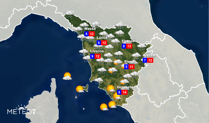 Previsioni Toscana Martedì 3 Marzo 2020 Previsioni Toscana Martedì 3 Marzo 2020