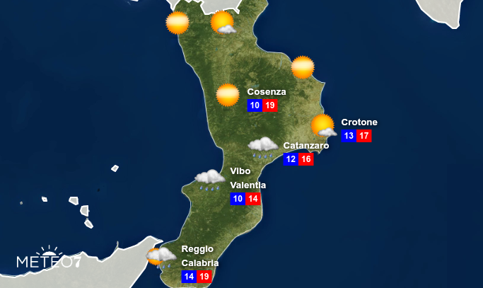 Previsioni Calabria Venerdì 24 Aprile 2020 Previsioni Calabria Venerdì 24 Aprile 2020